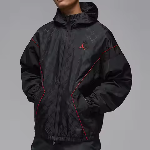 Nike genuine JORDAN men's hooded woven breathable sports jacket HV0555-010