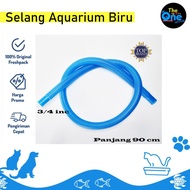 selang pompa aquarium / selang pompa aquarium spiral selang biru
