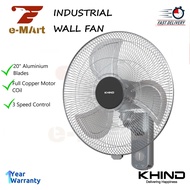 KHIND Industrial Wall Fan 20” WF2003F Kipas Dinding [ READY STOCK ]