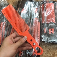 High Quality Large Orange Men's Hair Cutting Comb