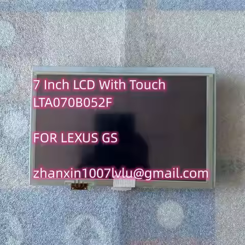 7 Inch LCD Display With Touch LTA0701B052F For Lexus GS300 GS350 GS430 GS450h GS460 2005-2012 Car CD