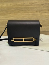 🈹Hermès Roulis mini 黑金豬鼻包