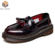 [READY STOCKS] LOAFER DR MARTENS AIR WAIR ADRIAN TASSEL RED ADRIAN RUB SMOOTH NEW