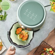 strongaroetrtn 22CM Air Fryer Silicone Pot Air Fryer Basket Liner Non-Stick Oven Baking Tray sg