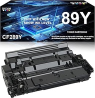 89Y Black Toner Remanufactured 1PK 89Y CF289Y Toner Cartridge(Chip with New/Show Ink Level) Replacem