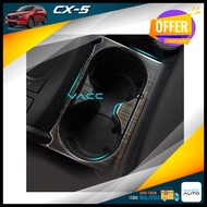 Mazda CX5 CX-5 KF 2017 - 2024 Cup Holder Titanium Black Cover Vacc Auto Car Accessories