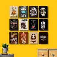 Coffee Wall Decoration Room Display Cafe Decoration Wall Decor Motivational Quotes