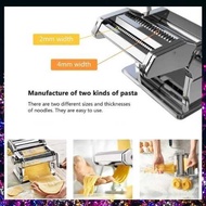 Stainless Steel Pasta Making Machine Noodle Maker, Manual Pasta Maker Dough, Miki