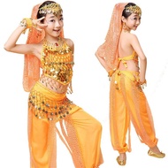 Lehenga Kids indian costume kids deepavali kids clothes Girls Indian Belly Dance Costume Set Kids Et