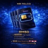 SIMKAD EASTEL 5G DATA 999GB [ DATA BOLEH CARRY FORWARD ]