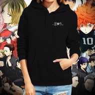 Haikyuu Anime Volleyball Nekma Hoodies Jacket for Women 14