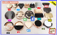 AKSESORIS TAS CEWEK (ISI 1 PCS) KUNCI TAS MAGNET BONUS MAGNET + KANCING MAGNET - KUNCI MAGNET TAS IM