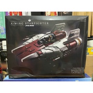 Assembling Star Wars 9559 A Wing Star Fighter New Edition UCS (1673 Pieces)