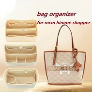 【Soft and Light】Bag Organizer Insert For Mcm Mini Medium Himmel Shopper BAG Organiser Divider Shaper Protector Compartment Inner Bag