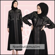 Hikmat Original Fashion A9811 Abaya Hikmat - noerbutikmuslim - Gamis
