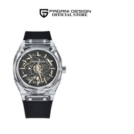 Pagani Gear Jam Tangan Lelaki Men's Rubber Quartz Watch PG-L4001