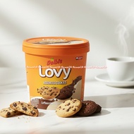 Delbis Lovy 280gr Assorted Cookies Chocolate Biscuits Canned Coffeeccino & Chocobutter Lovi Cokis Ka