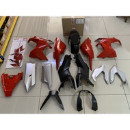 HONDA SCOOTER ADV160 BODY COVER SET WITH STICKER ORIGINAL HONDA RED