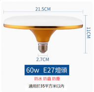 LED節能飛碟燈E27螺口（白光 無頻閃60w）#N249_ 005_ 253