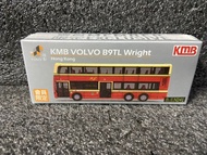 Weiying tiny Hong Kong Bus volvo volvo B9TL Wright Changhong KMB Car Model Out of Print Car Model