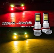 LED H8 H11 H16 LAMPU FOGLAMP BOHLAM KABUT 2 WARNA VARIASI MOBIL KUNING PUTIH AVANZA JAZZ HRV BRIO AG
