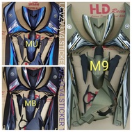 COVERSET HLD 135LC V2 PERLBAGAI DESIGN DOXOU 18TH EXCITER RC JUPITER MX HLD RACING