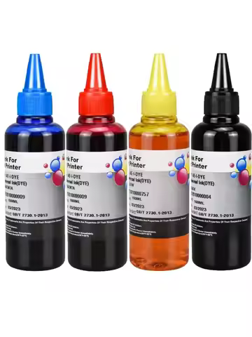 100ML Universal Printer Ink Refill CISS kit Compatible For HP Canon Epson Brother Inkjet Tank Cartri