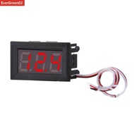 [EGY]0.56 inch 3 Wire LED Digital DC Voltmeter DC0V-30V Reverse Connection Protection