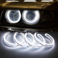 LED Crystal Angel Eyes Halo Ring Headlight Kit For BMW E36 E38 E39 46 M3 E90 E91 with Non-Projector 