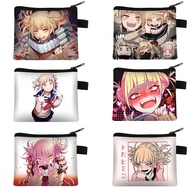 ㍿ Anime My Hero Academia Coin Purse Kawaii Toga Dabi Coin Bag Cartoon Himiko Toga Dabi Lipstick Bags