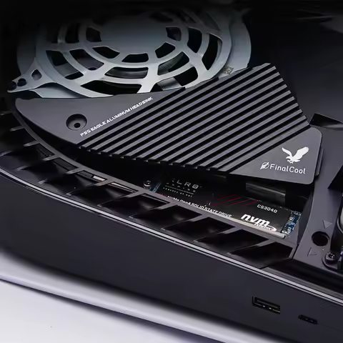 For PS5 M.2 NVME 2280 SSD Heatsink Magnesium Aluminum Alloy SSD Heatsink Radiator Hard Disk Heat Sin
