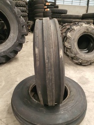 ยางรถไถ หล่อดอก 3ร่อง 7.50-16 สำหรับใส่ล้อหน้ารถไถเพลาเดียว