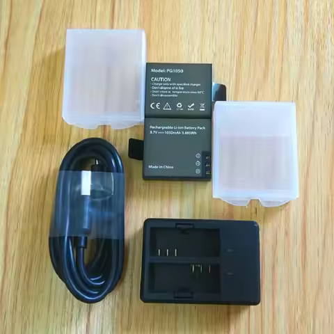 Original SJCAM EKEN Accessories Battery Charger 1350/1050mAh Battery Dual Charger for Sj4000 Sj5000 