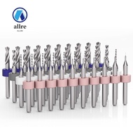 ALLRE PCB Drill Bits Multifunctional PCB Twist Drill Wood CNC Drill Carbide CNC Milling Cutter