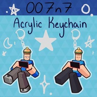 Forsaken PREORDER 007n7. Acrylic Keychain ,Cute cartoon game Character pendant