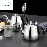 XIEGK พร้อมตัวกรอง กาน้ำชาสแตนเลส 1.2L/1.5L/2L น้ำหนักเบามาก หม้อต้มน้ำ หนาขึ้น ง่ายต่อการพกพา น้ำเตา บ้านในบ้าน