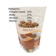Mixed Nuts 5 - 100 gr