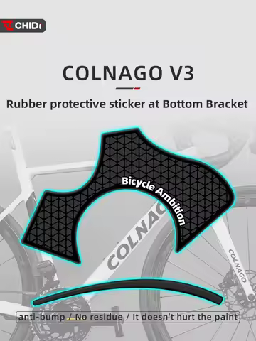 Used For COLNAGO V3 Rubber protective sticker at Bottom Bracket Bicycle accessories Bicycle modifica