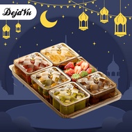 【Lebaran Exclusive】Dejavu Toples Lebaran Idul Fitri Cantik Toples Set Snack Candy 2/4/6 Sekat Toples