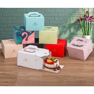 [SG Seller] Cake Box with Base Board 4inch 6inch 8inch 10inch Cake boxes