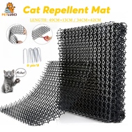 Cat Repellent Mat with Spikes Garden Anti Climb Fence Wall Mat Spike Cat Repellent Penghalau Kucing 