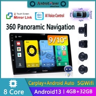 [Local Stock][4G+32G AI Voice ] 7“/”9''/10''inch Android Player Car Radio Bluetooth MP5 Multimedia P