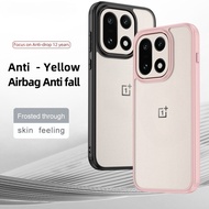 Transparent Matte Hard PC Phone Case For OnePlus 15 OnePlus15 5G Shockproof Back Protective Cover