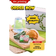 Print Custom Snack Boxes, size 12x12x7cm