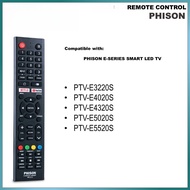 REMOTE FOR PHISON LED TV REMOTE SMART TV REMOTE CONTROL PTV-E3220S E4020S E4320S E5020S E5520S