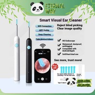 Smartphone Ear Scope, Illuminated Ear Cleaner with Camera for Safe Ear Inspection, Home Care Tool***