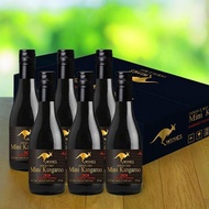 Red Wine Small Bottle Kangaroo Red Wine 187ml Imported Australia Imported Gift Box High-End Man Mini