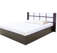 SB PLUS เตียงนอน HAVANA 6 ฟุต // MODEL : B-6-CONDO ดีไซน์สวยหรู สไตล์เกาหลี หัวตรง สินค้ายอดนิยมขายดี แข็งแรงทนทาน ขนาด 190x219x87 Cm