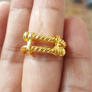 Cincin Pintal Lapis Emas 24k