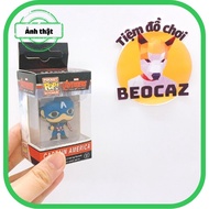 Funko Pop Marvel Captain America Unoff Type Captain America Keychain Beocaz Toys Collectible Gift Mo